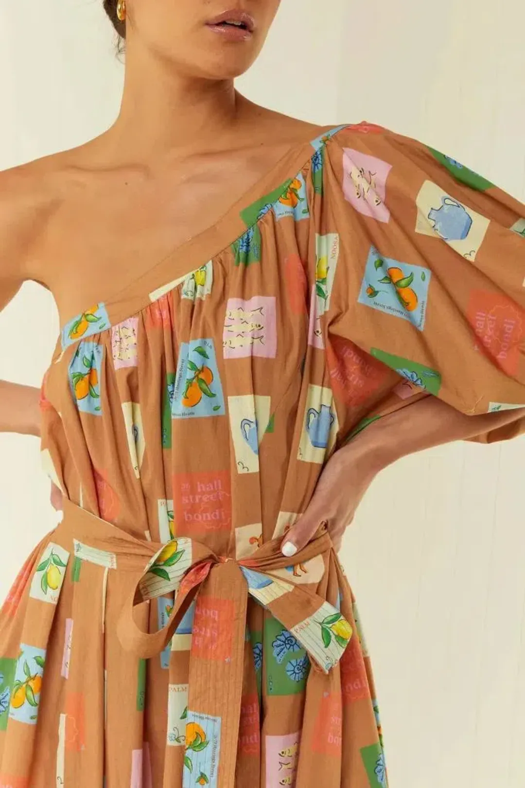 Palm Noosa Lotus Maxi Dress Multi Size 10 for rent on The Volte - main image