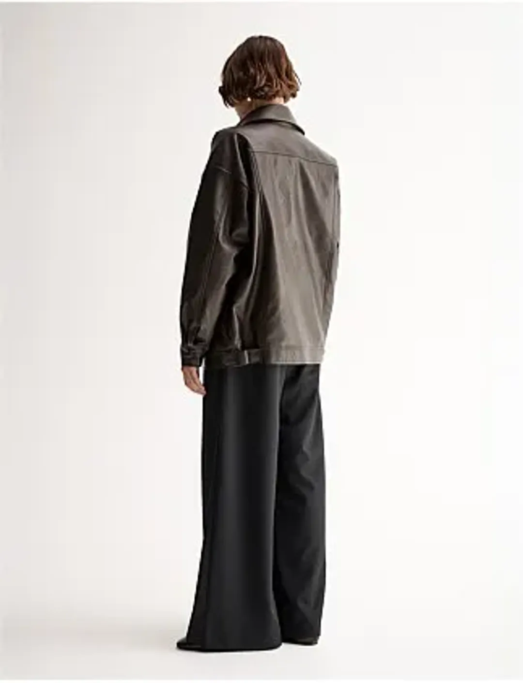 Elka Collective Melton Jacket Chocolate Size 8/S for rent on The Volte - main image