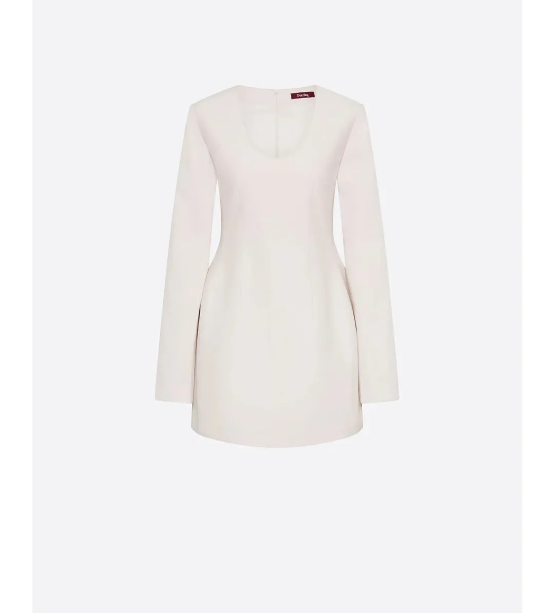 Deering World Poetic Form Mini Dress Cream Size 10 for rent on The Volte - main image