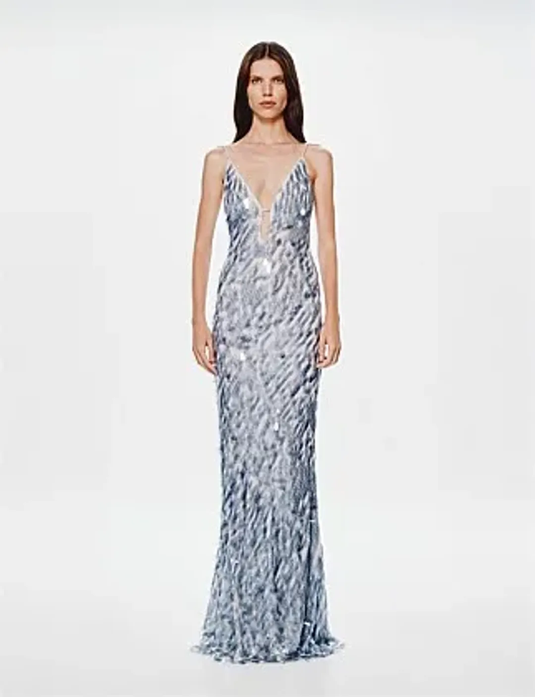MISHA The Sapphire Maxi Dress Size 8/S for rent on The Volte - main image