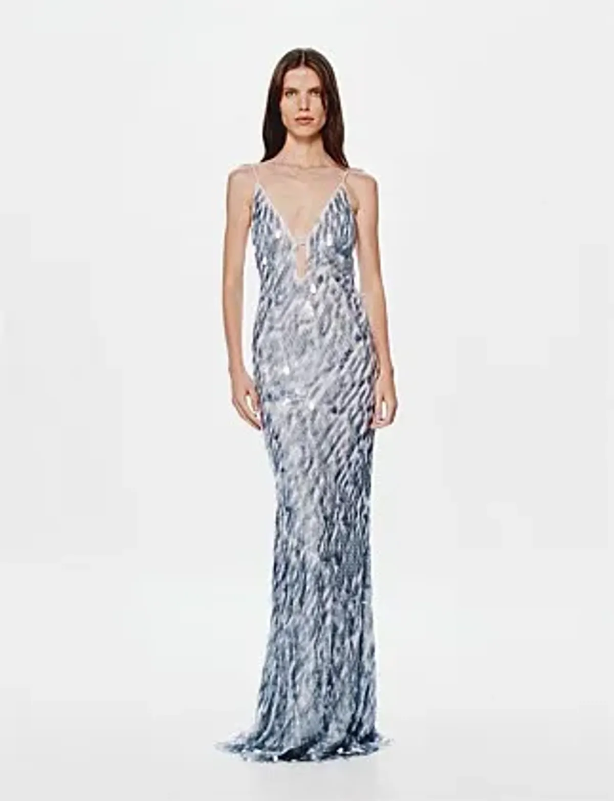MISHA The Sapphire Maxi Dress Size 8/S - Image 3