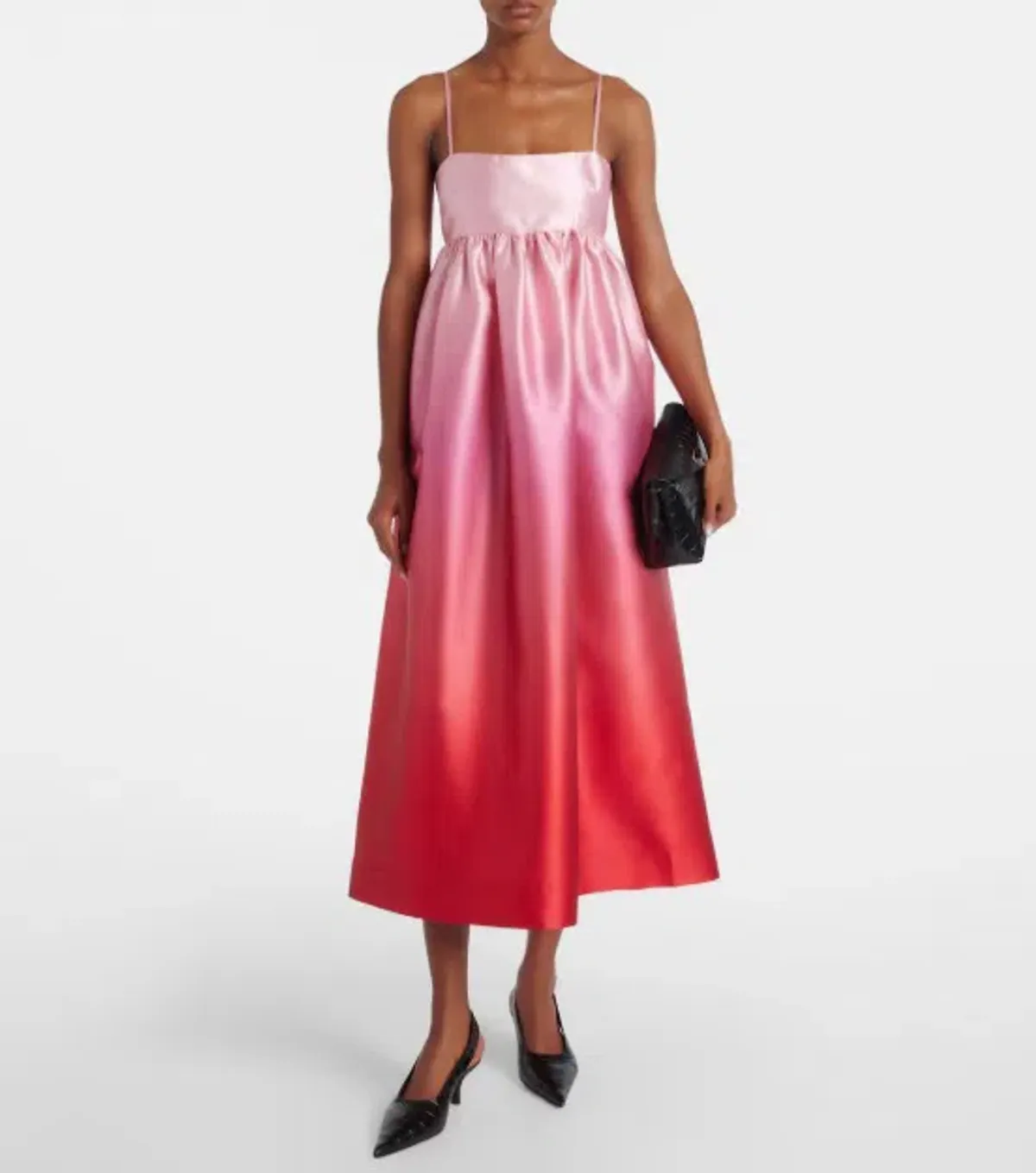 Alemais Inez Pink Ombre Midi Dress Size 8 - Image 1