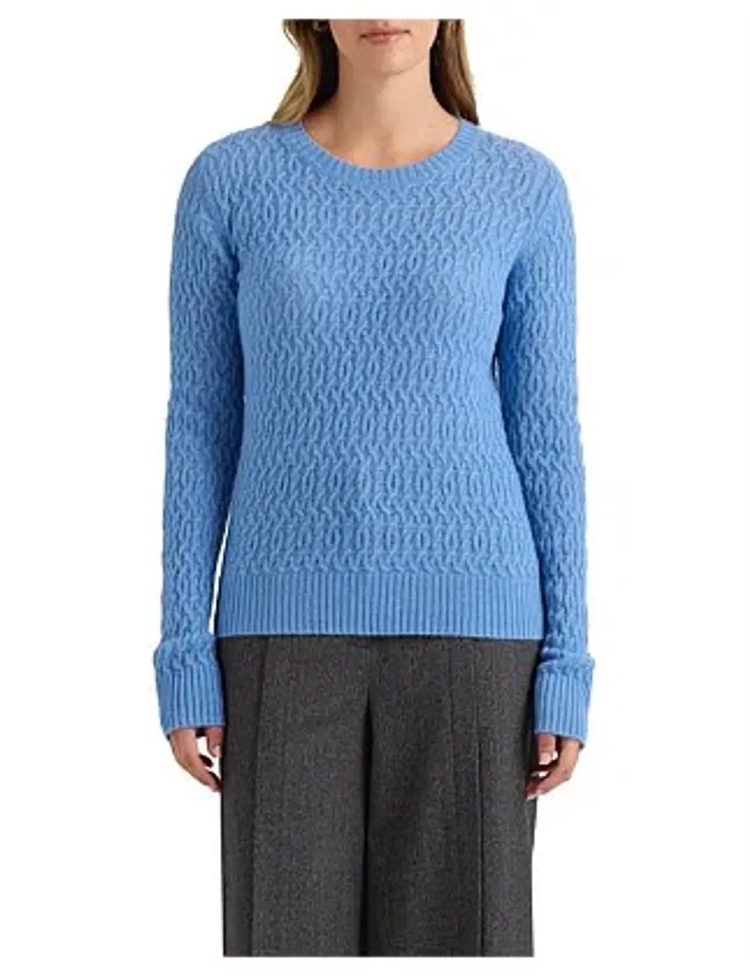 David Lawrence Demi Cashmere Knit Size 10/S for rent on The Volte - main image