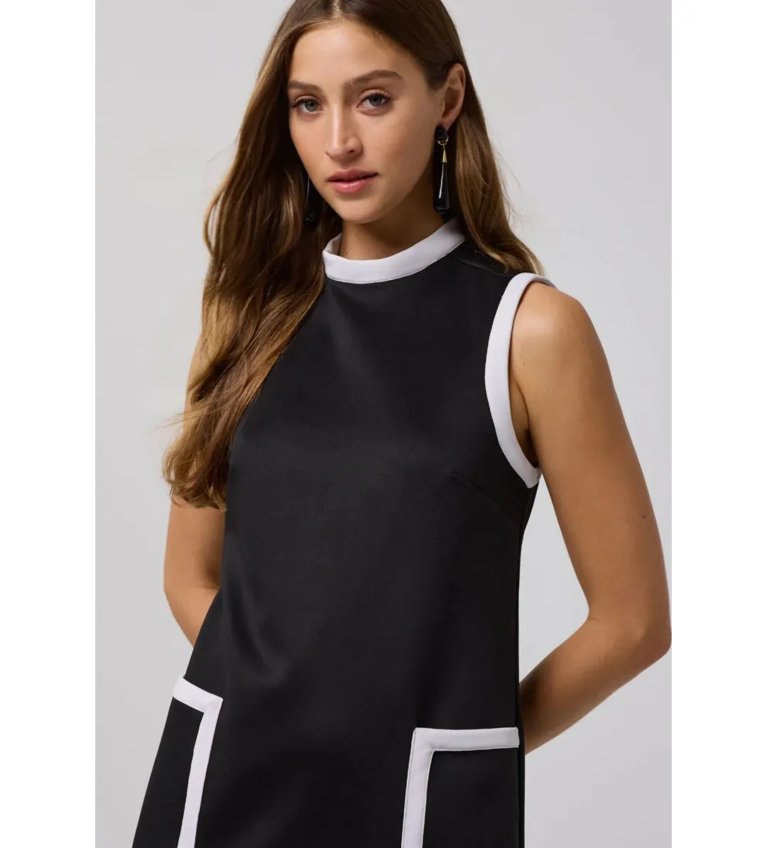 Chelsea St Chelsea Mini in Black with White Piping Size S / AU 8 for rent on The Volte - main image