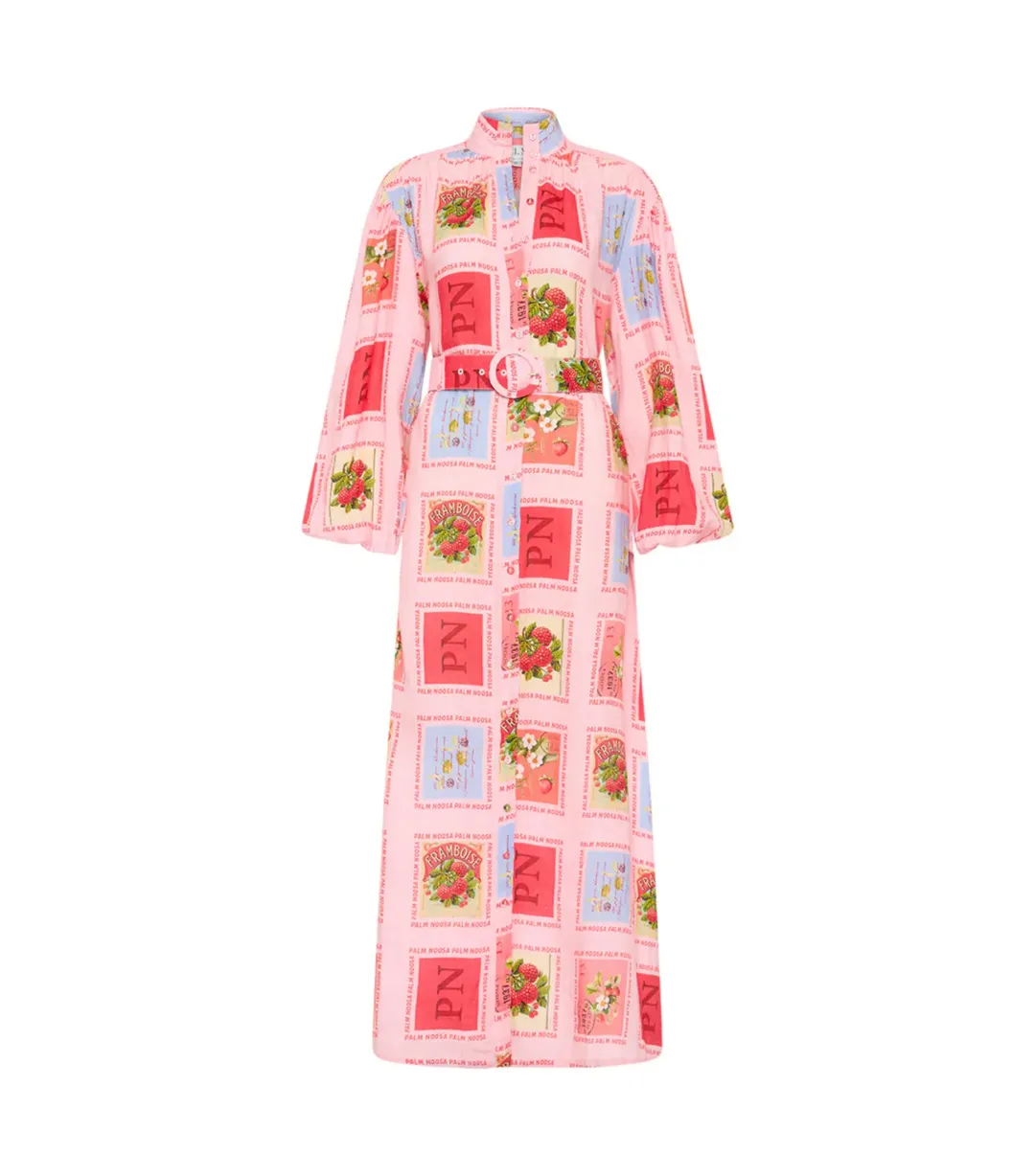 Palm Noosa Noddy Dress Strawberry Stamp Size AU 12   for rent on The Volte - main image