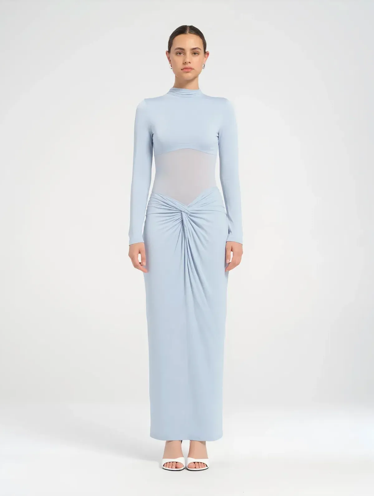 Benni Dora Maxi Dress in Blue  Size AU 8  - Image 1