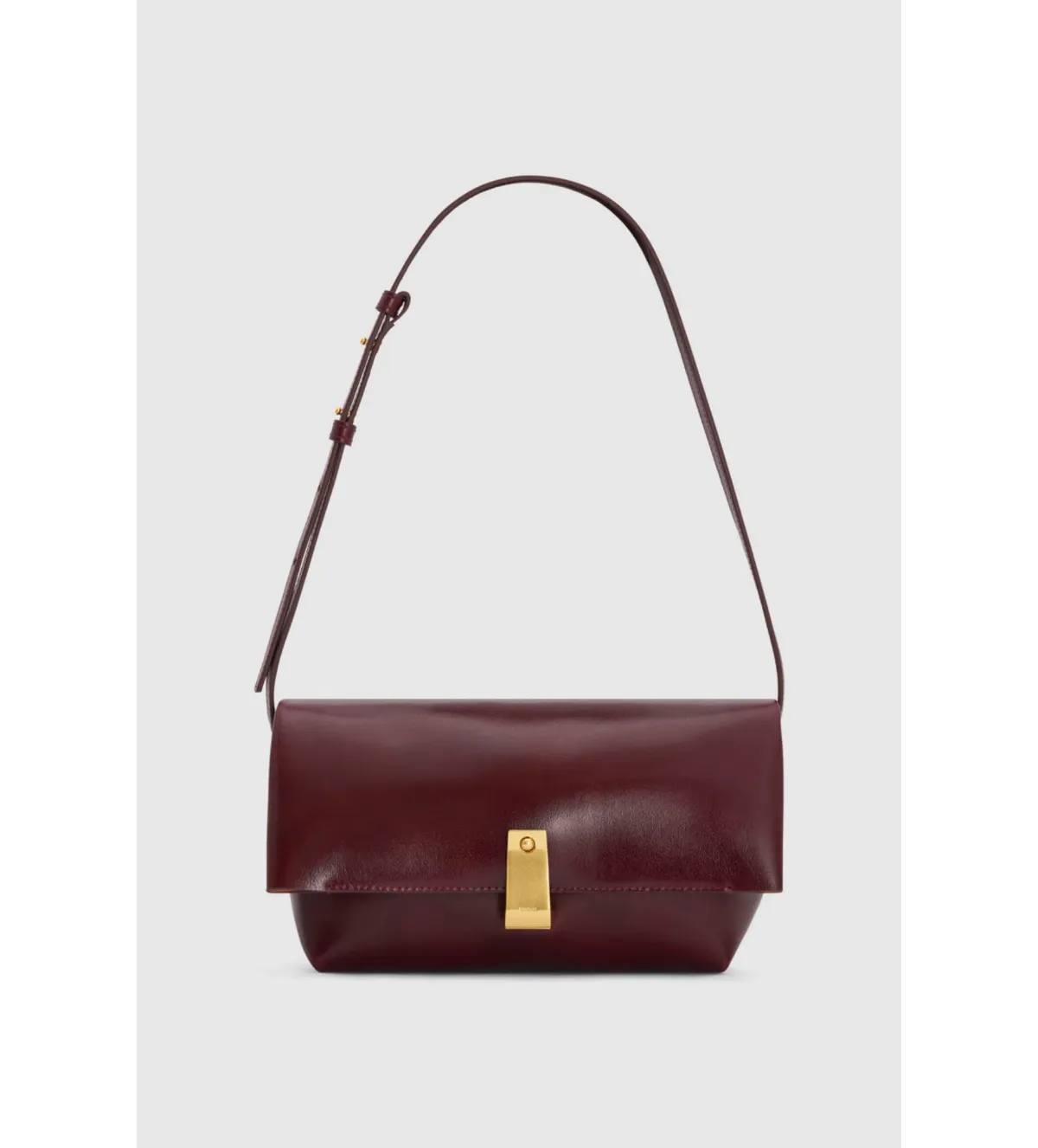 Oroton Etta Medium Clutch Currant - Image 1