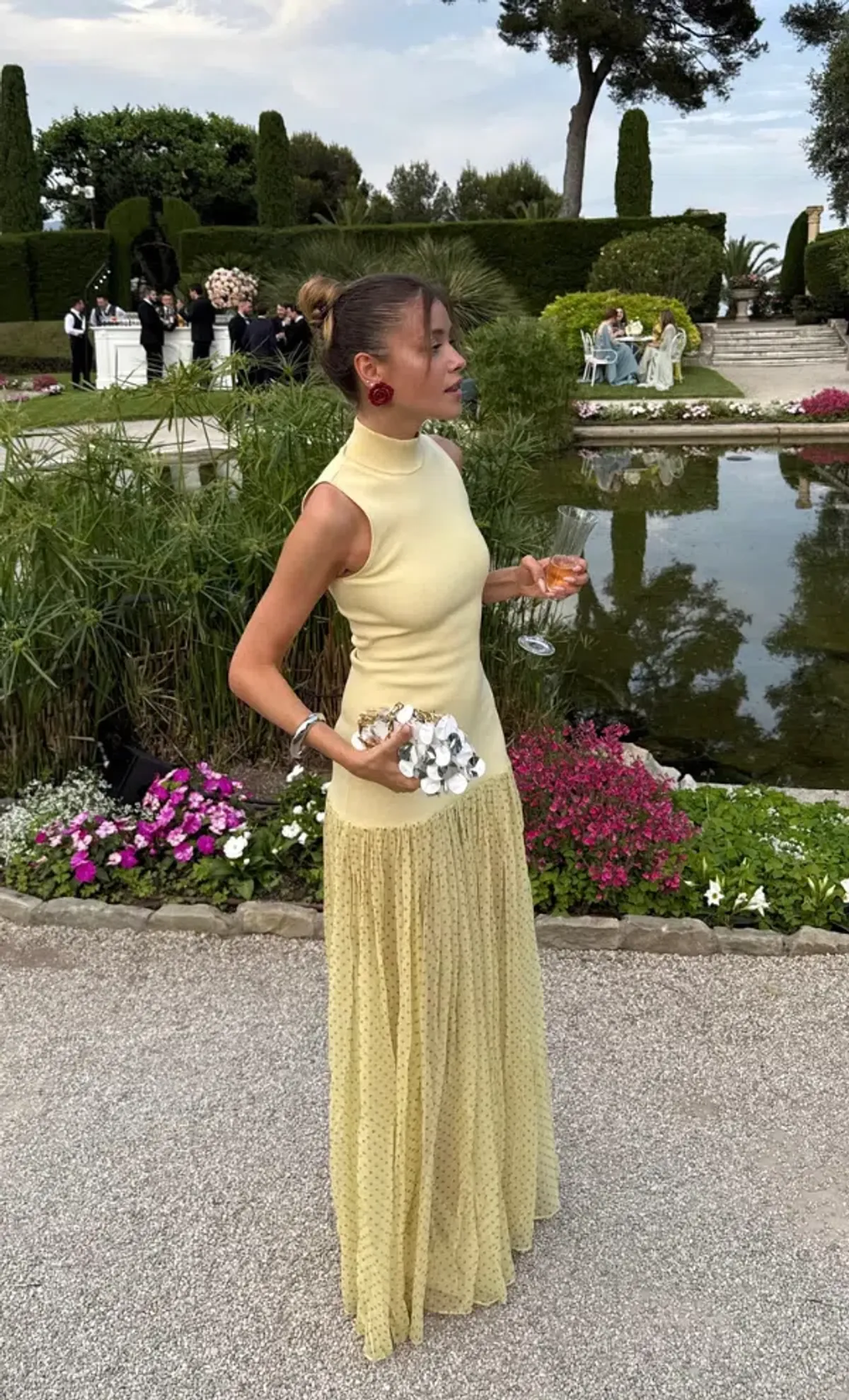 Helsa Costanza Gown Yellow Size 10 - Image 3