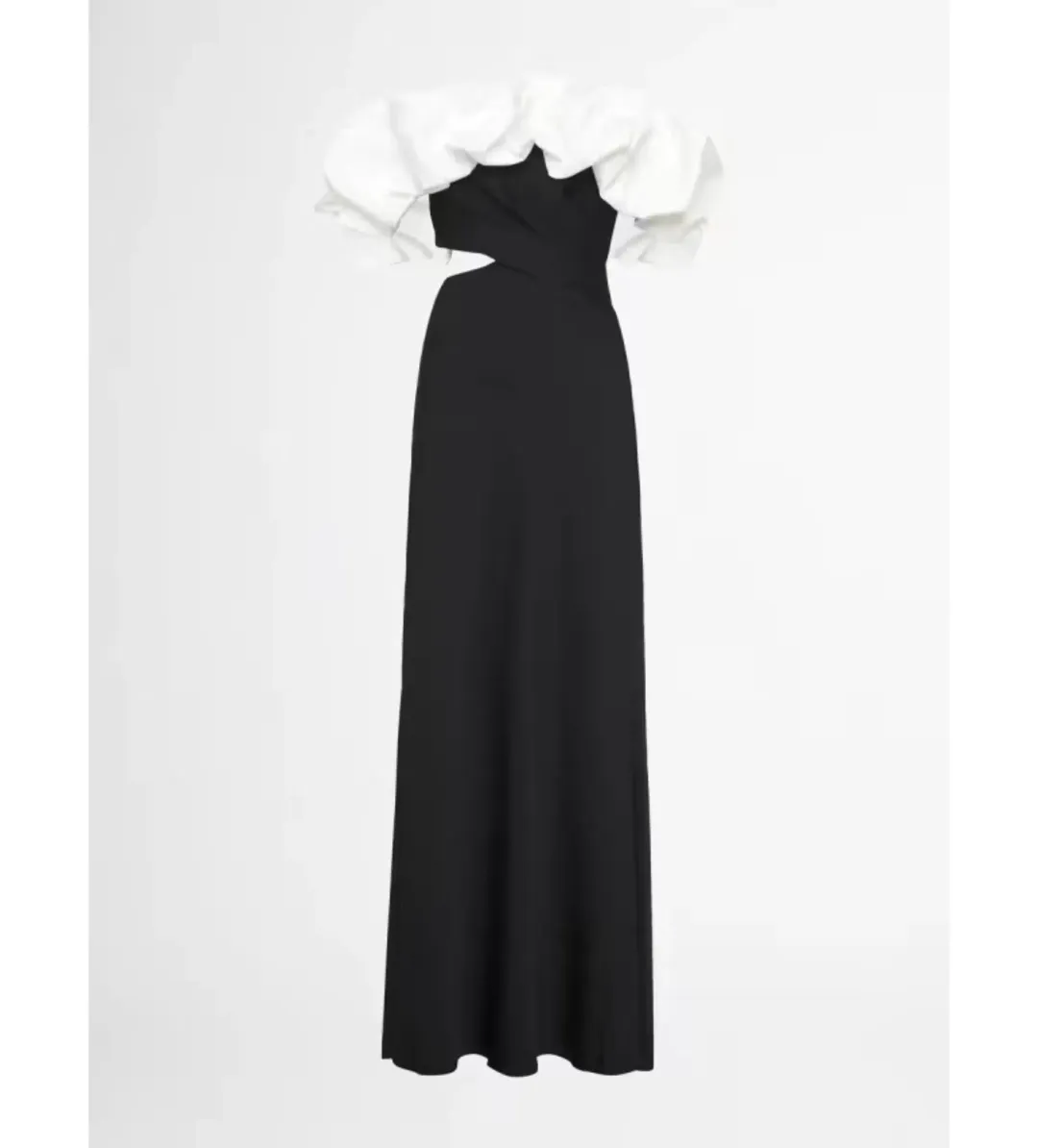 Sheike Margot Maxi Dress Black/White Size 12 for rent on The Volte - main image