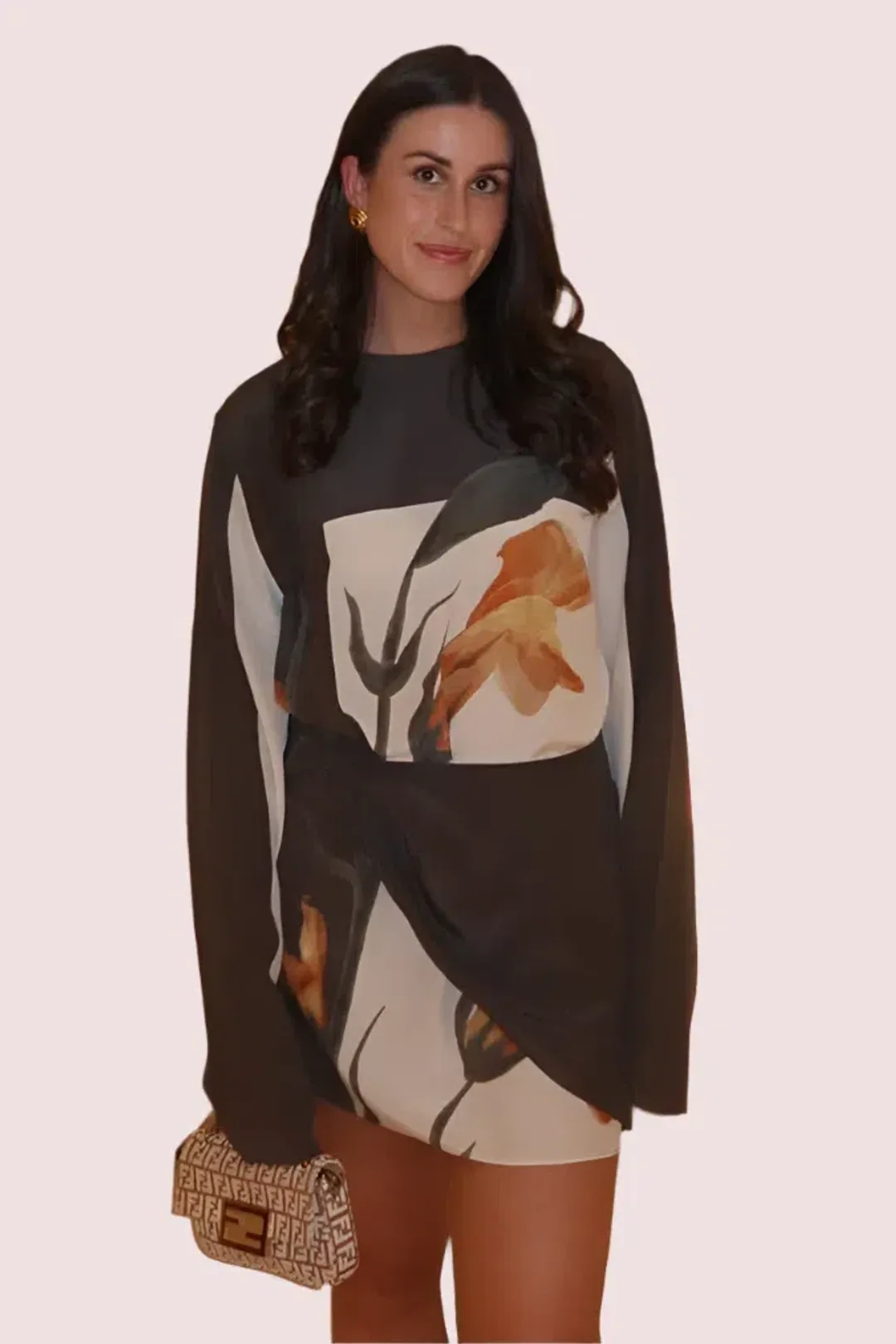 Sir The Label Constance Mini Dress Floral Size 8  for rent on The Volte - main image