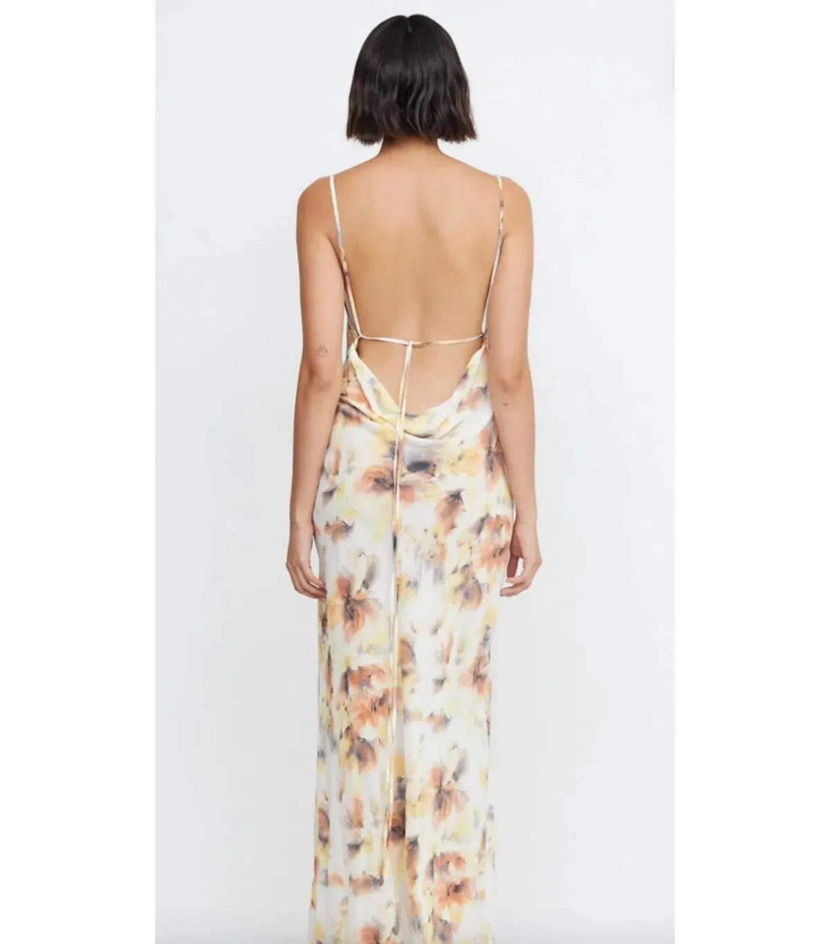 Bec & Bridge Sunset Floral Maxi Dress Multi Size AU 16 - Image 3