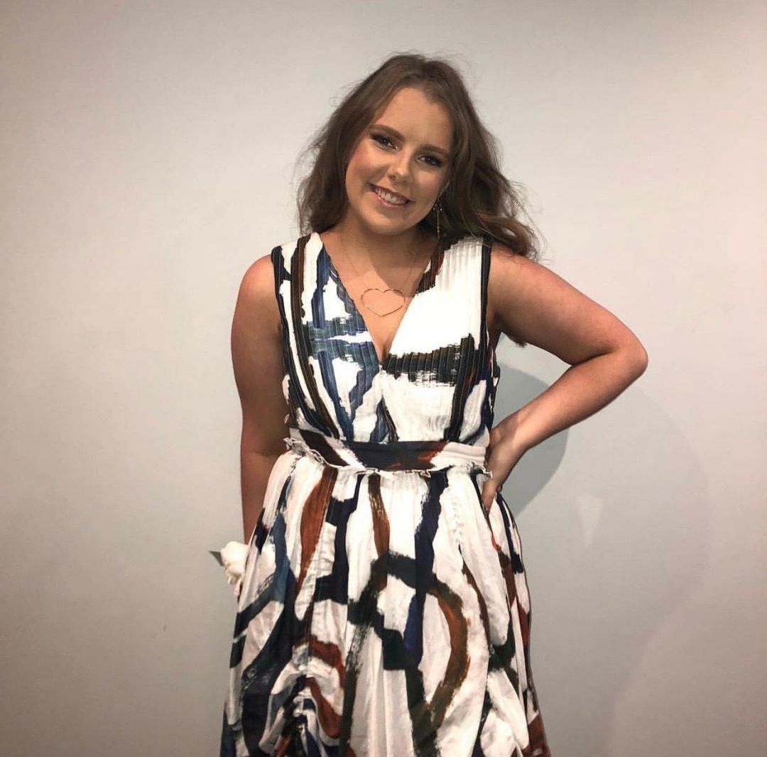 Aje Awelye Belize Maxi Dress Print Size 14 for rent on The Volte - main image