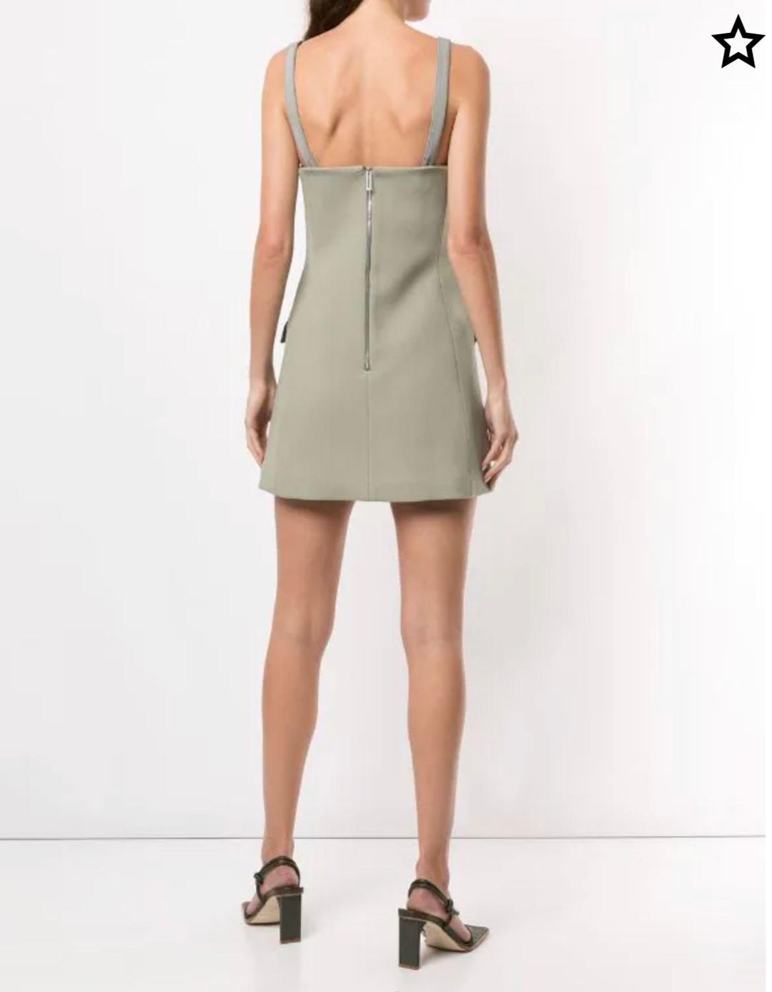 Dion Lee belted strap bustier mini dress for rent on The Volte - main image