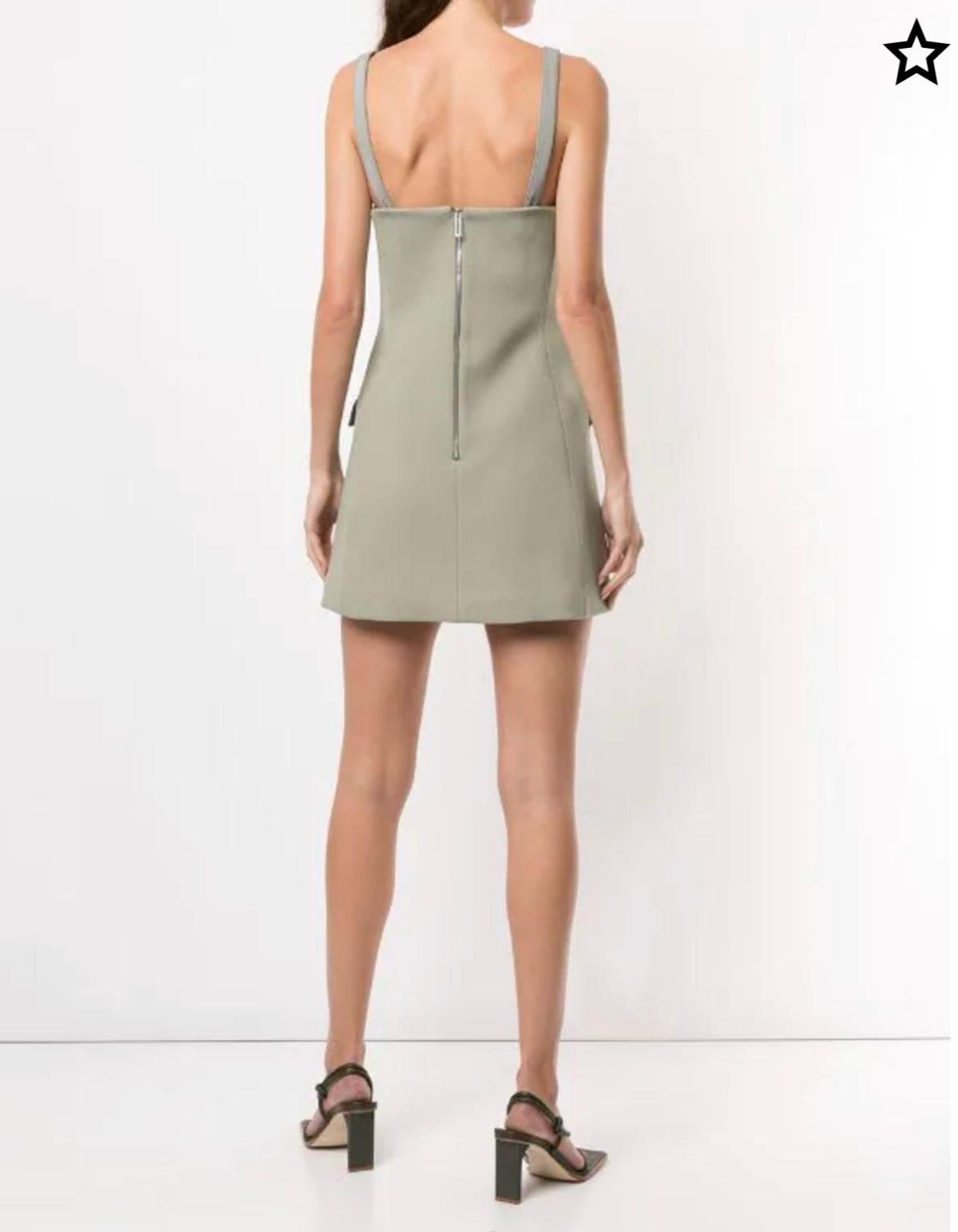 Dion Lee belted strap bustier mini dress - Image 4