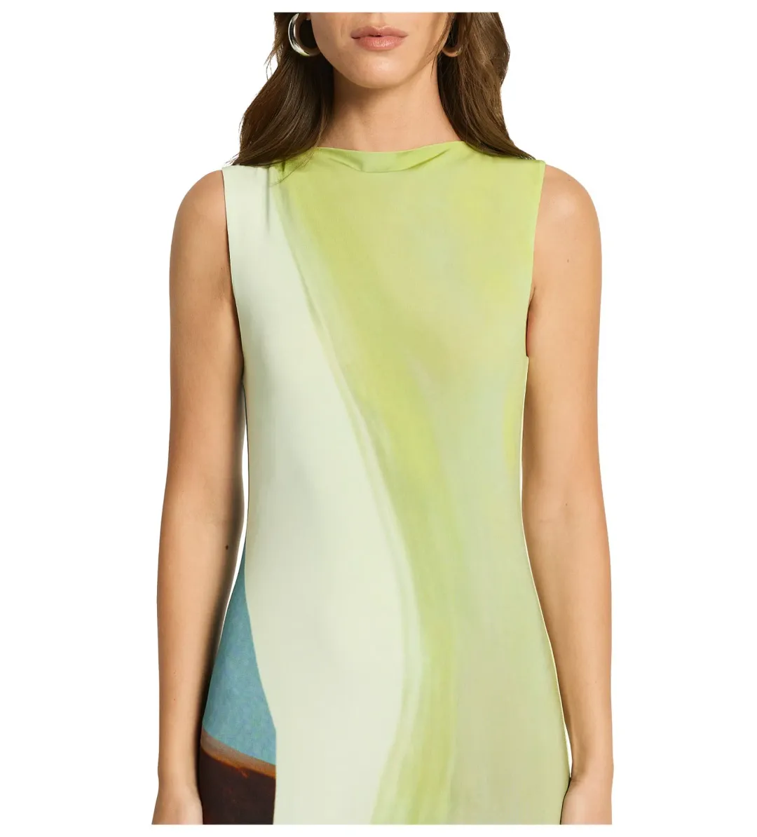 Sass & Bide Dissimulation Jersey Midi Dress Multi Size 8/XS for rent on The Volte - main image