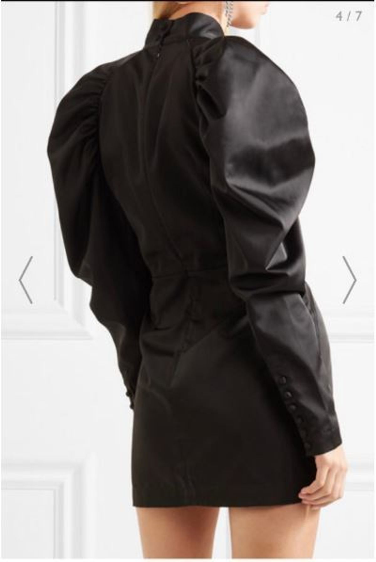 Rotate Birger Christensen mini black dress size 8  - Image 2