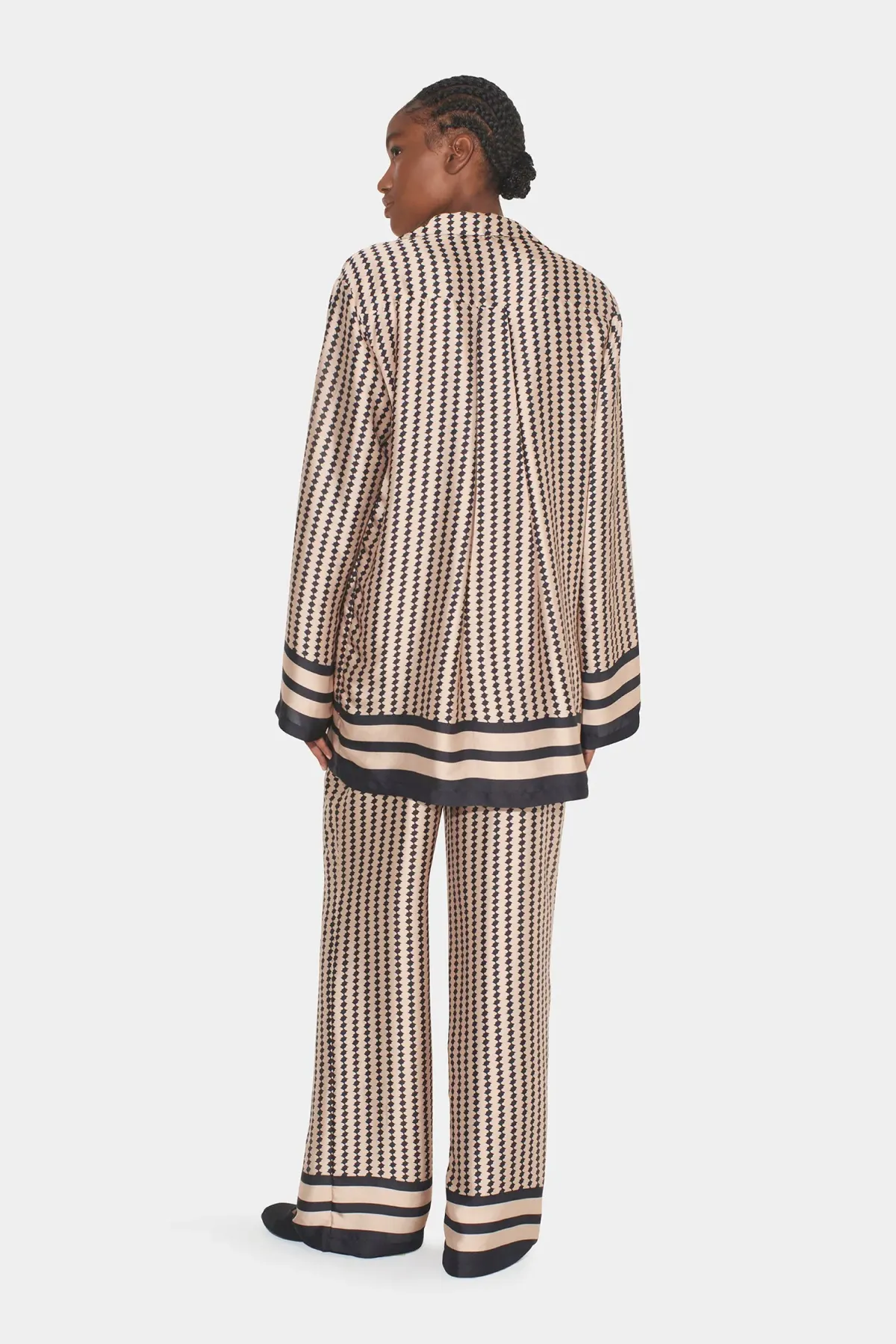 Hansen and Gretel Justine Relaxed Pant Black Diamond Size 6  - Image 2