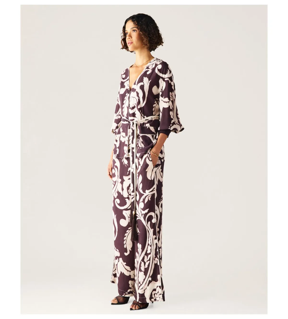 MOS The Label Seraphine Pants Multi Floral Size 12/L - Image 3