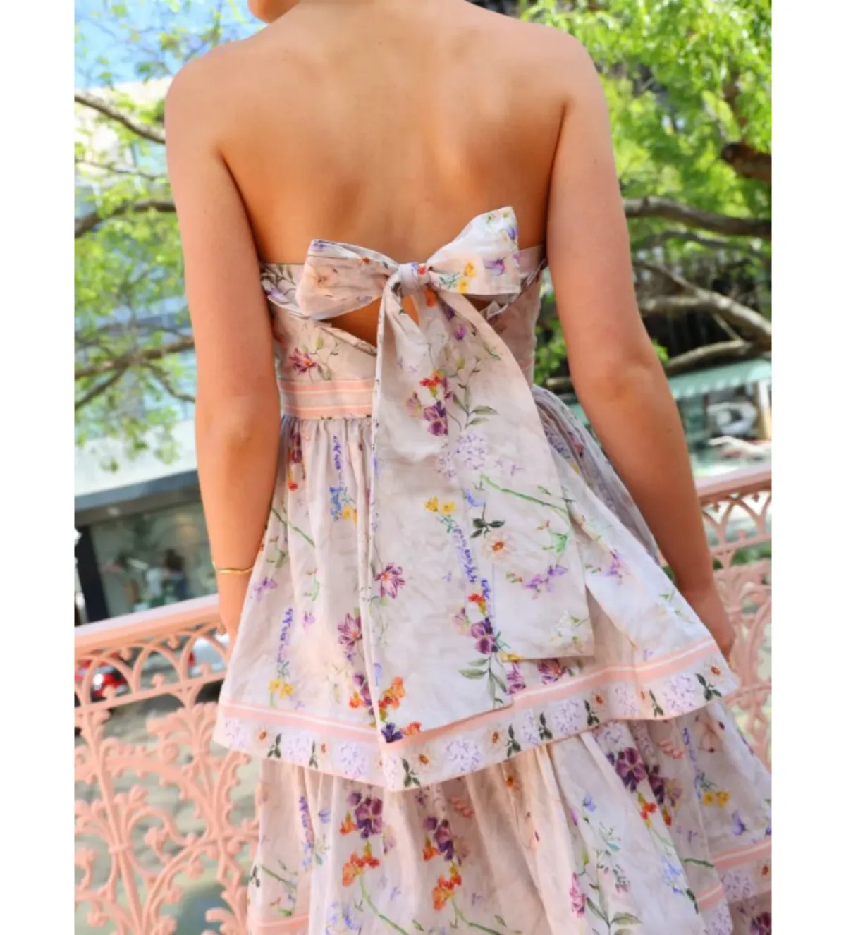 Aqua Blu Heidi Maxi Dress Moonflower Size XS AU 6 - Image 5