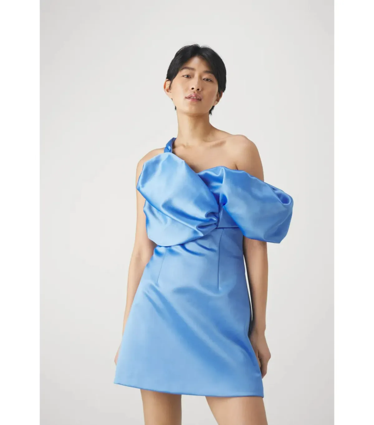 Rachel Gilbert Larna Mini Dress Blue Size AU 12 - Image 2