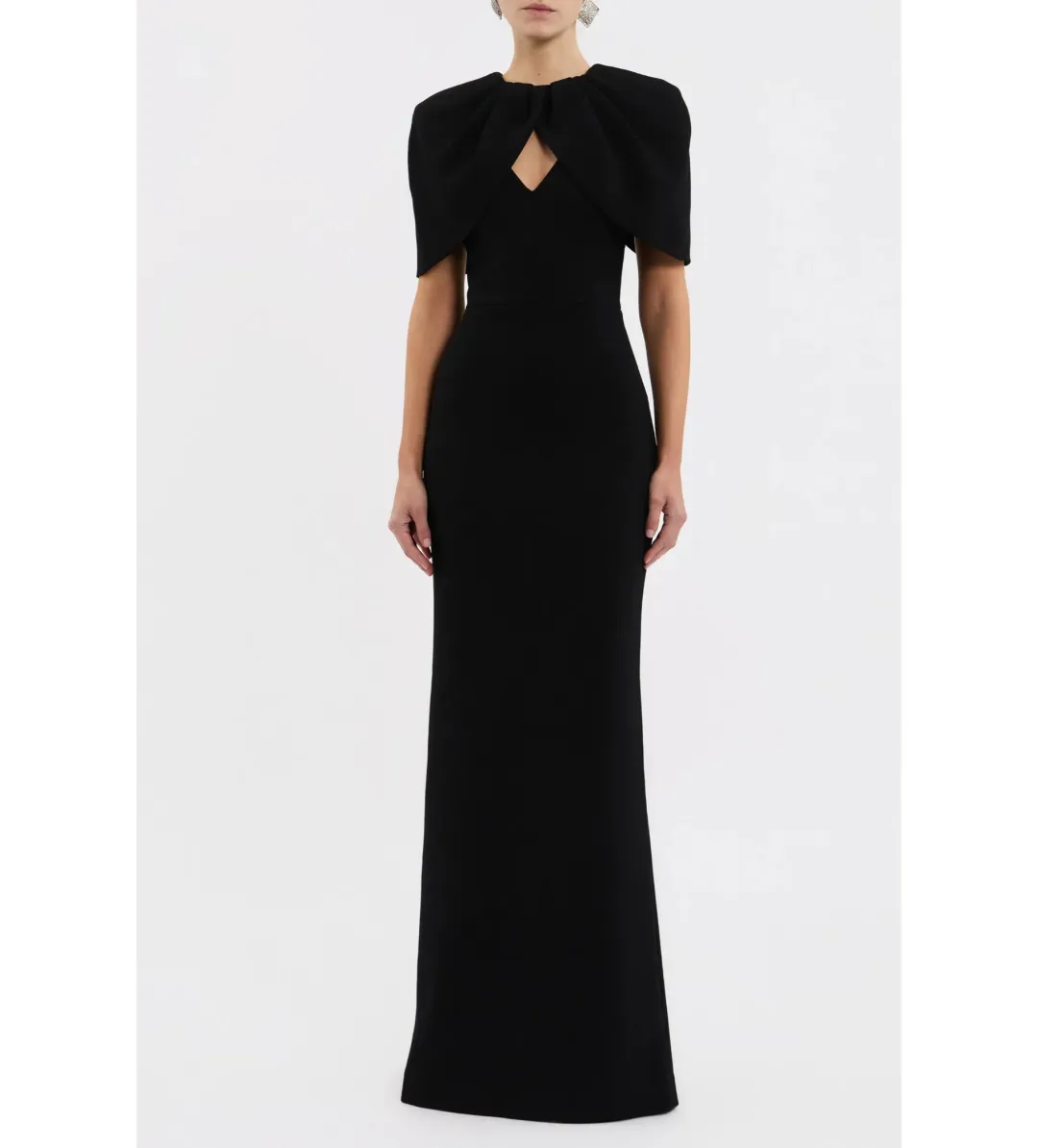 Rebecca Vallance Cameron Gown Black Size AU 10 for rent on The Volte - main image