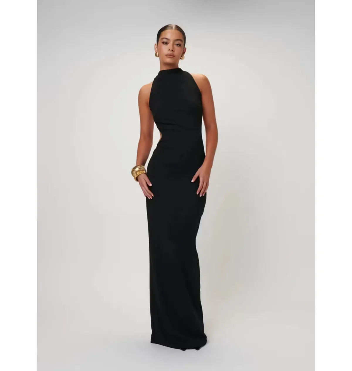 Effie Kats Ambre Gown Black  - Image 1