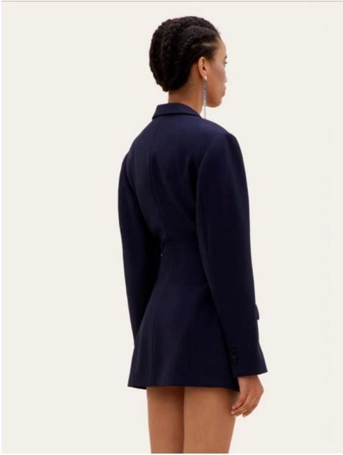 JACUEMUS Raffaella Jacket dress navy size 10  - Image 2