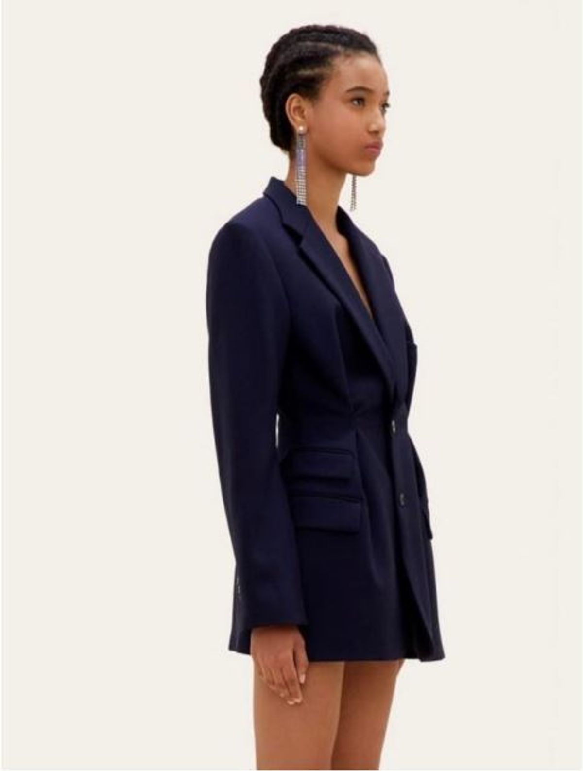 JACUEMUS Raffaella Jacket dress navy size 10  - Image 1