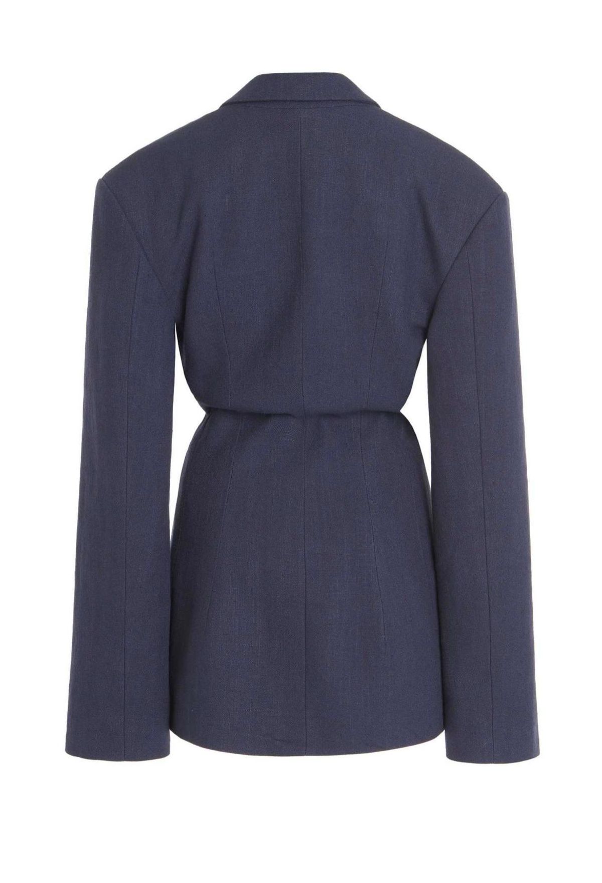 Jacquemus Arles Cutout Woven Mini Dress - Image 4