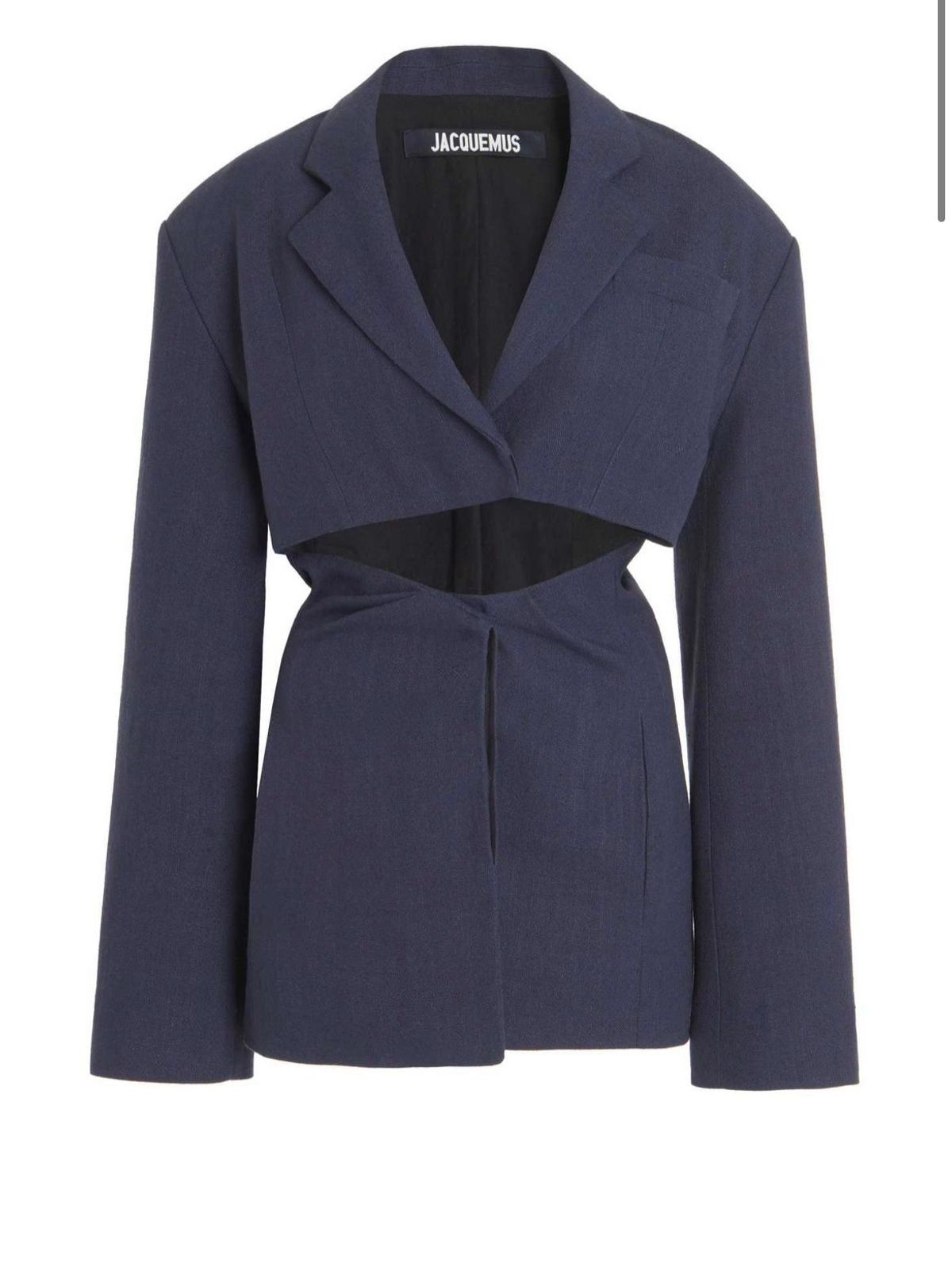 Jacquemus Arles Cutout Woven Mini Dress - Image 2