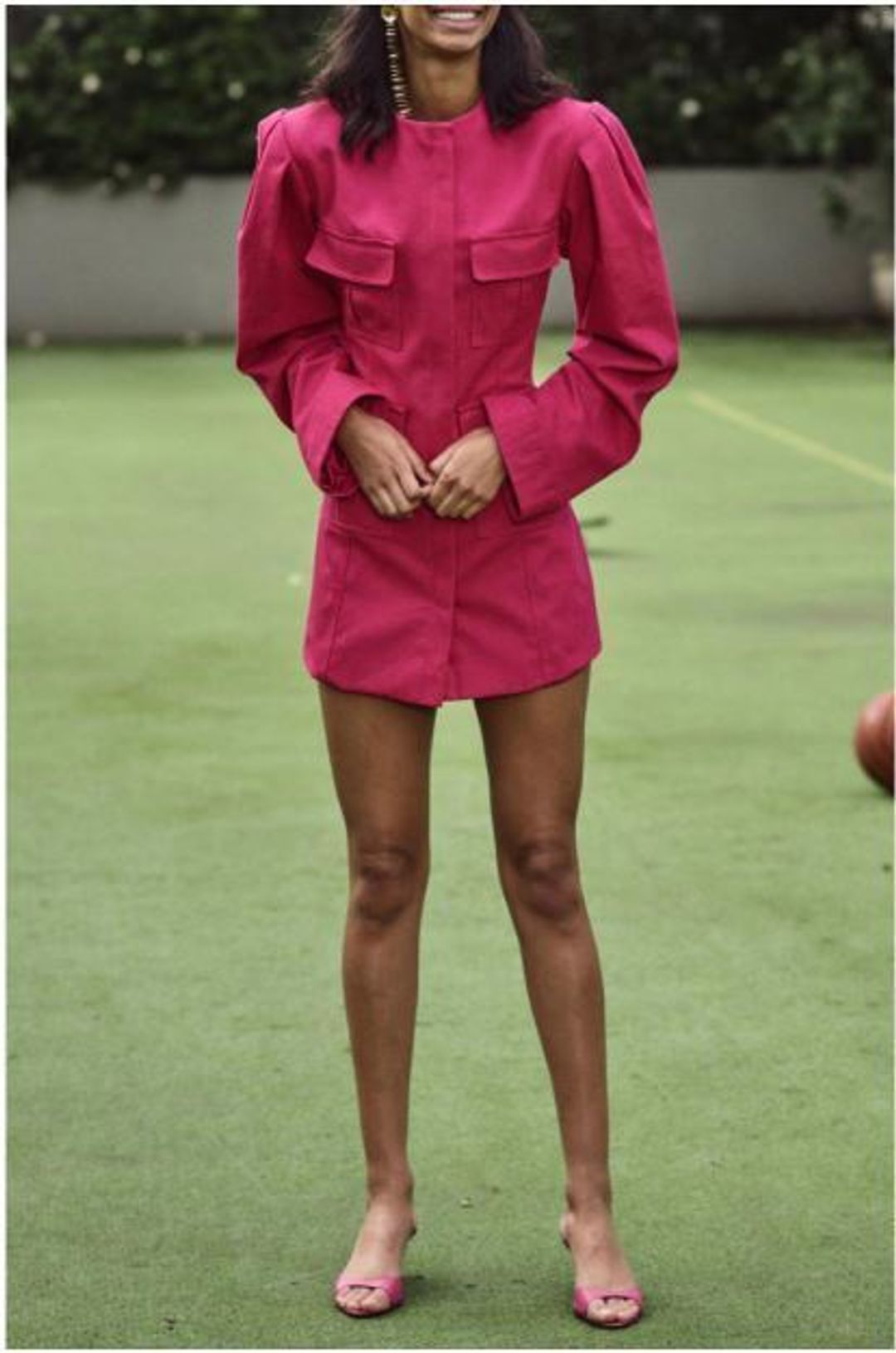 Maggie Marilyn Do whatever it takes pink dress size 8  for rent on The Volte - main image