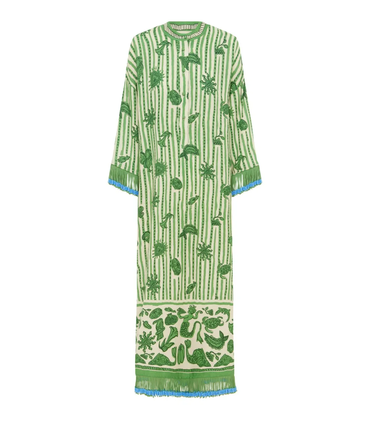 Alémais Lula Midi Dress Green Size AU 14 - Image 6