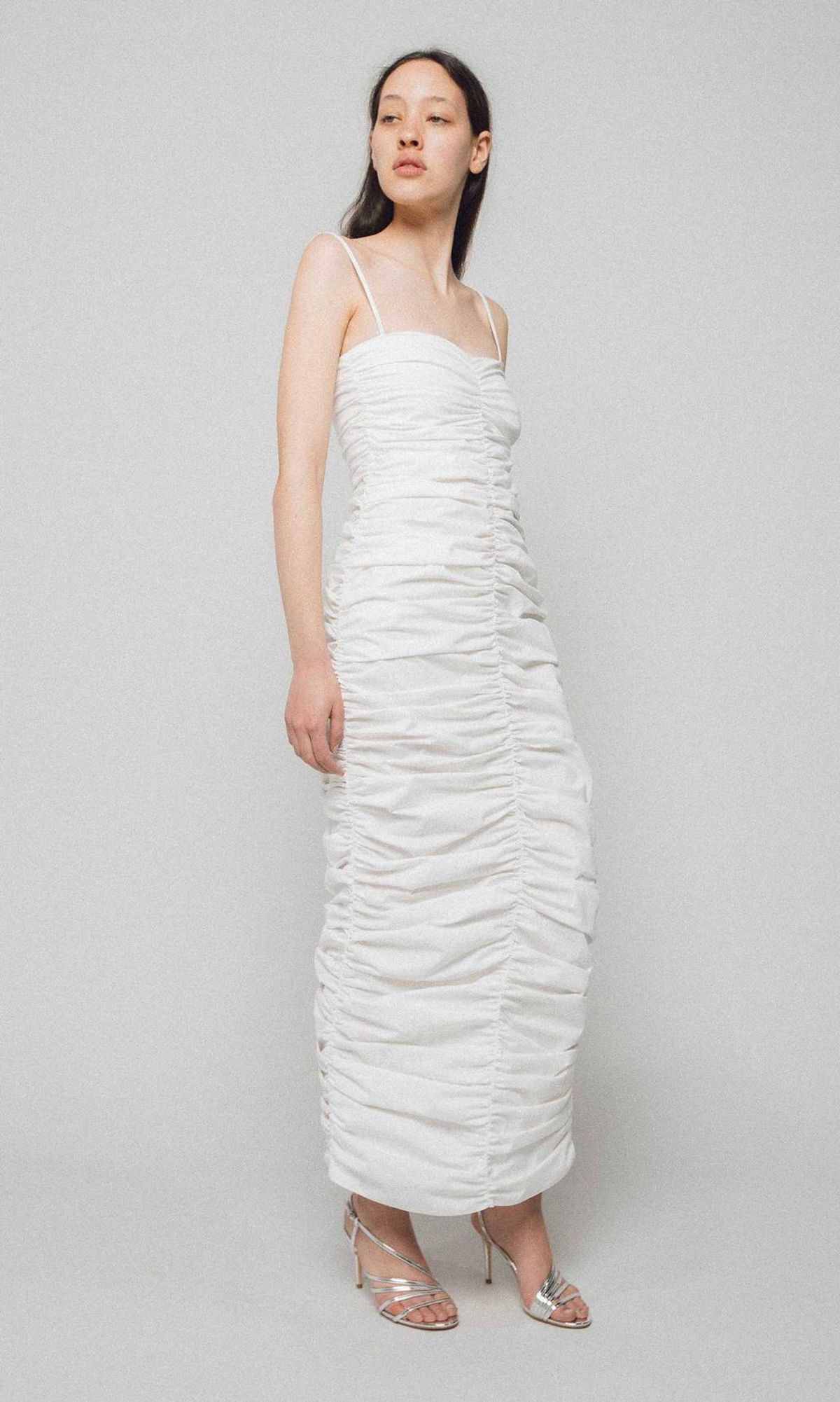 GEORGIA ALICE Eva Ruched Taffeta Gown - Image 1