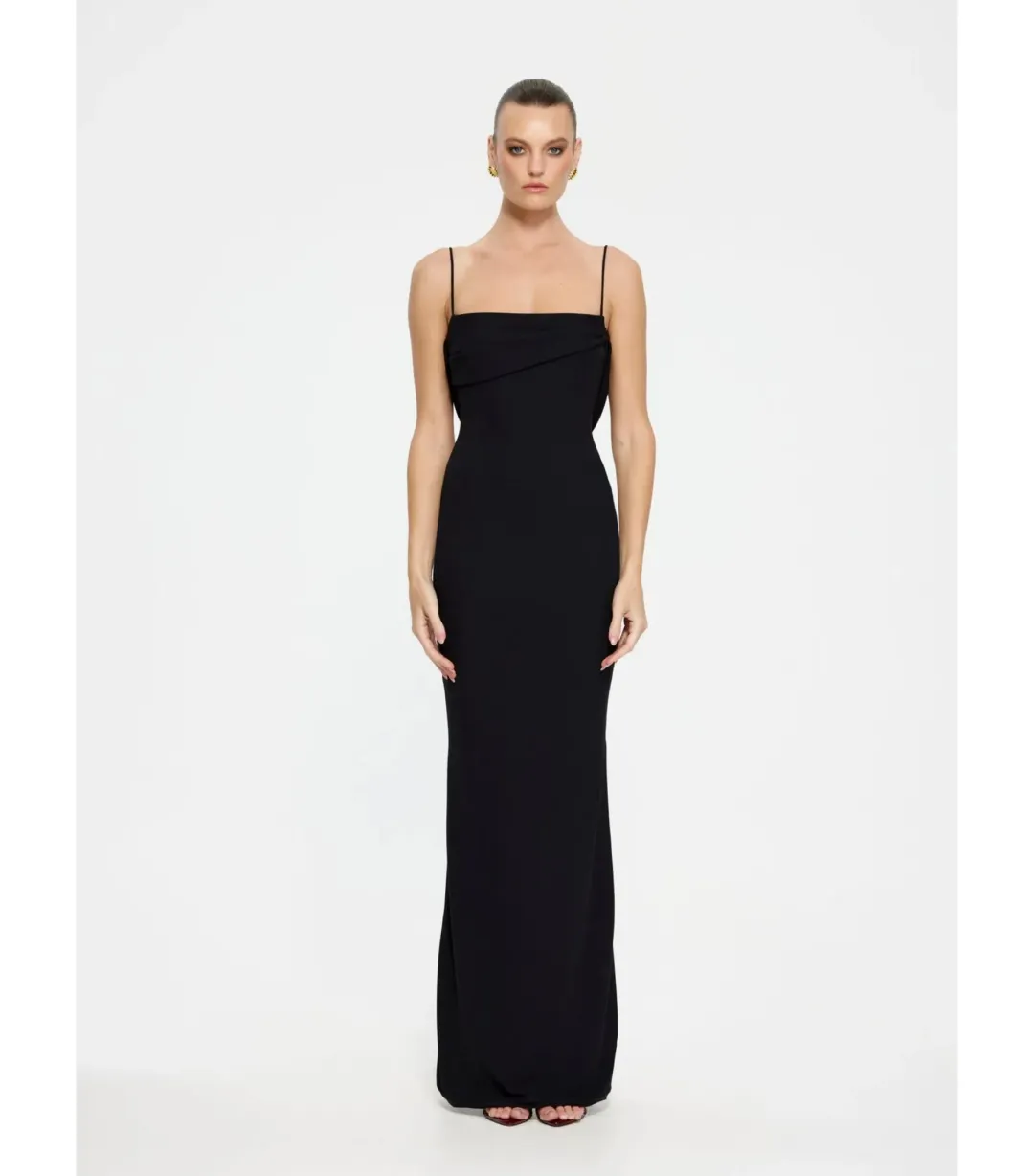 Effie Kats Havilland Gown Black Size XS / AU 6 for rent on The Volte - main image