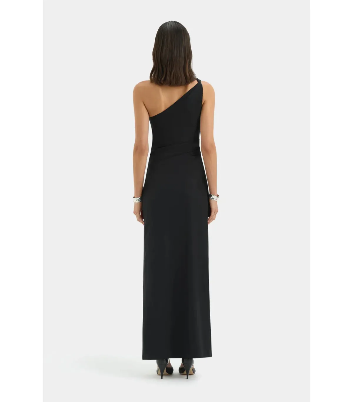 Sir the Label Rossana Full Length Gown in Black Size 3 / AU 12 - Image 2