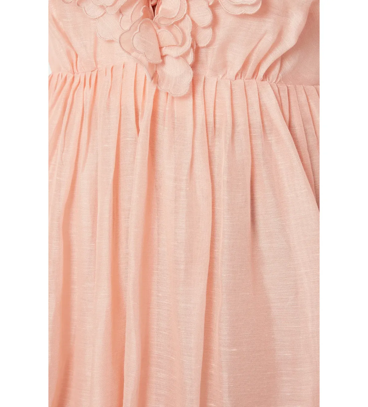 Zimmermann The Lovestruck Garland Midi Dress Pink Size 2 AU 12 - Image 5