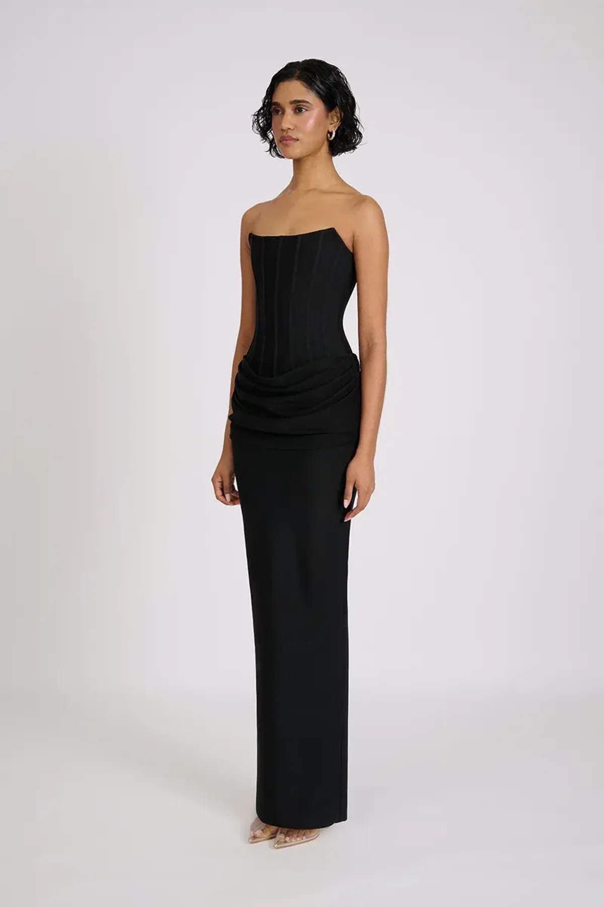 Eliya The Label Hilda Gown Maxi Black Size AU 12 - Image 4