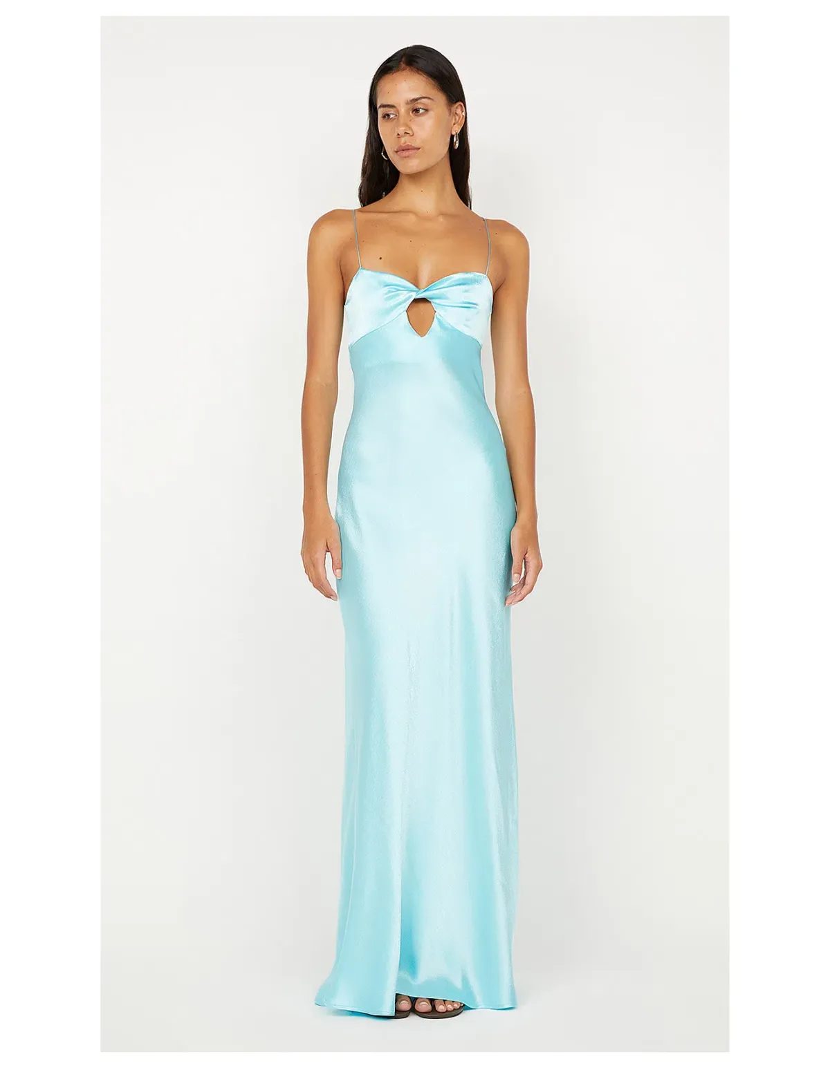 Bec and Bridge Cinder Twist Maxi Dress Turquoise Size 10 - Image 1