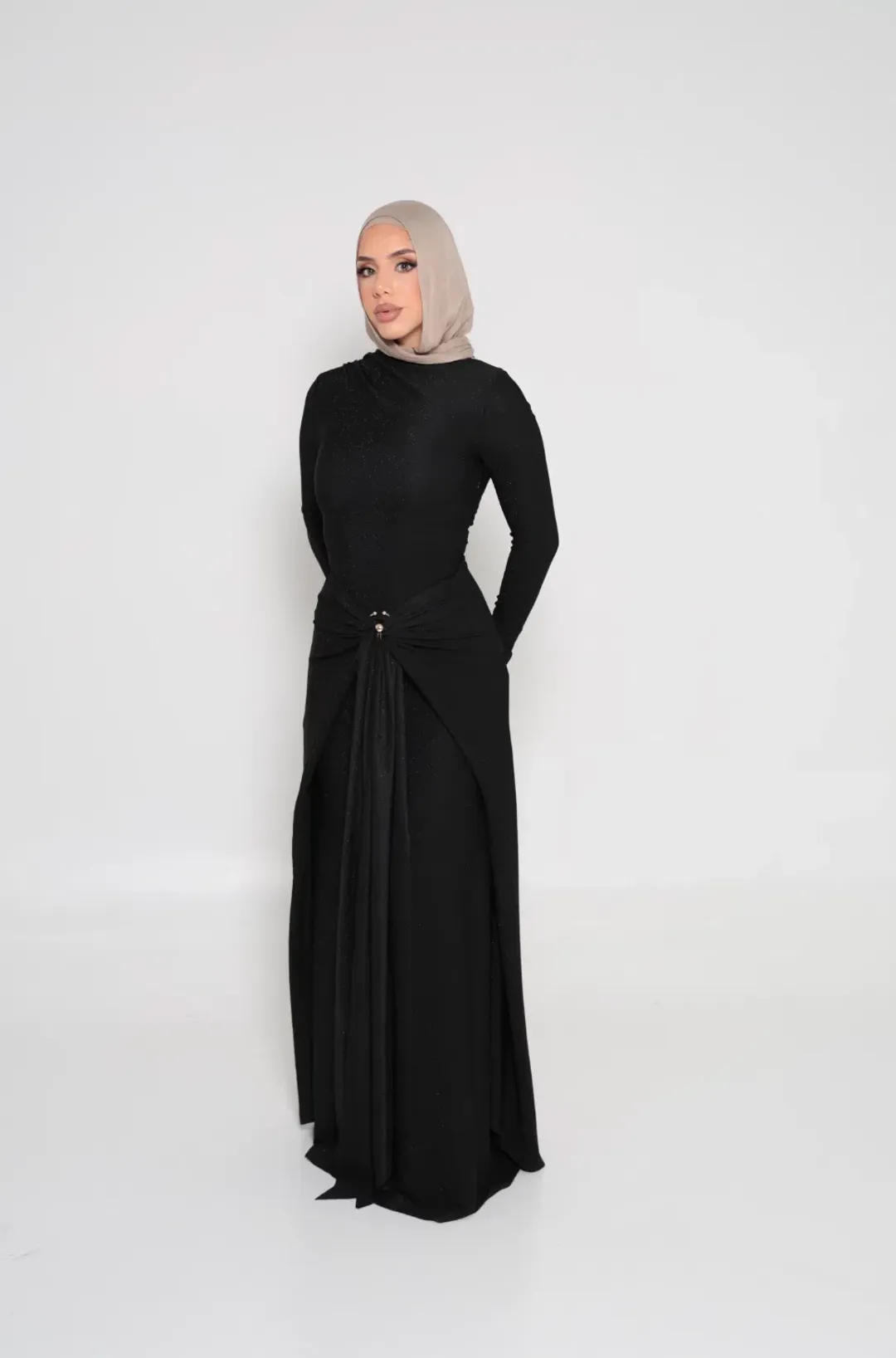 Alaía Muse Aleena Maxi Dress in Black Size S / AU 8 for rent on The Volte - main image