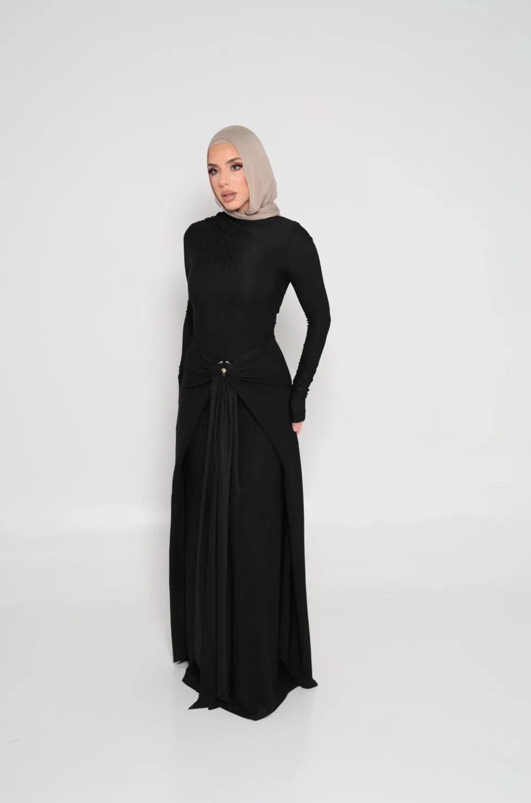 Alaía Muse Aleena Maxi Dress in Black Size S / AU 8 for rent on The Volte - main image