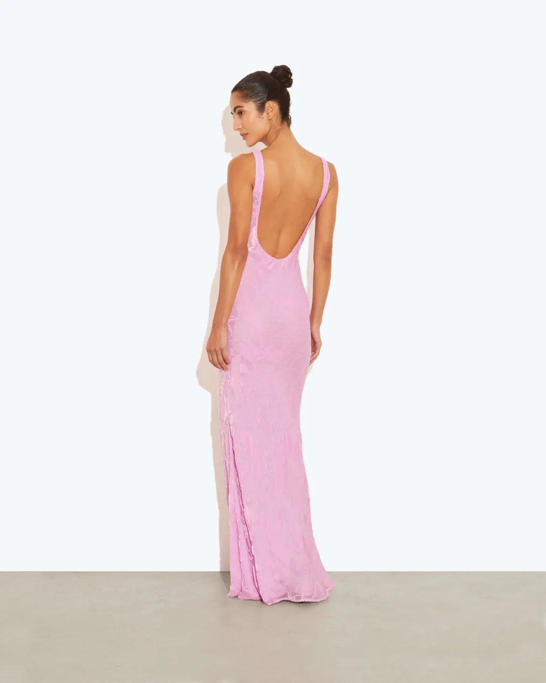 Rat and Boa Amaris Gown Pink Size AU 10 for rent on The Volte - main image