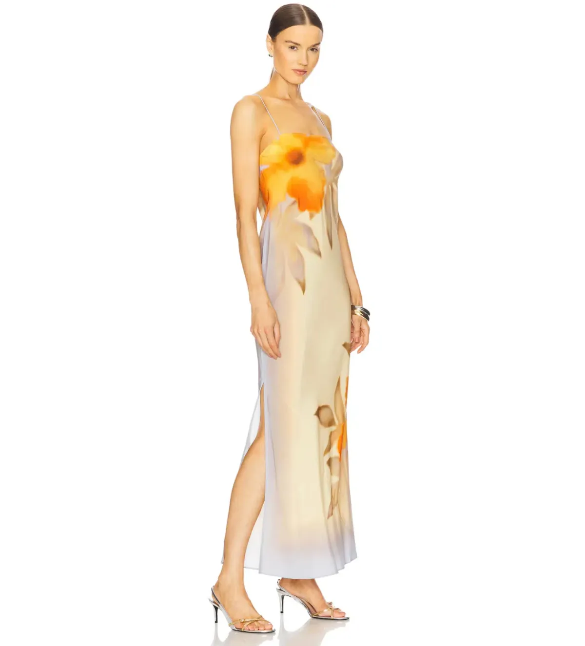Sir The Label Serene Slip Maxi Dress in Sequoia Floral Size 0 / AU 6 - Image 2