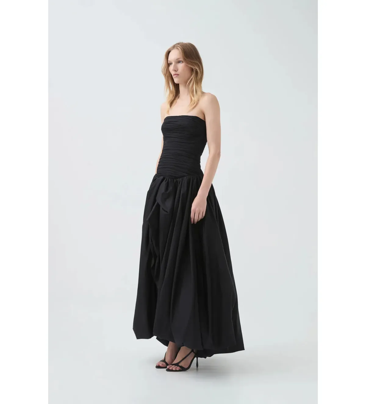 Aje Violette Bubble Hem Maxi Dress in Black Size XL / AU 14 - Image 2