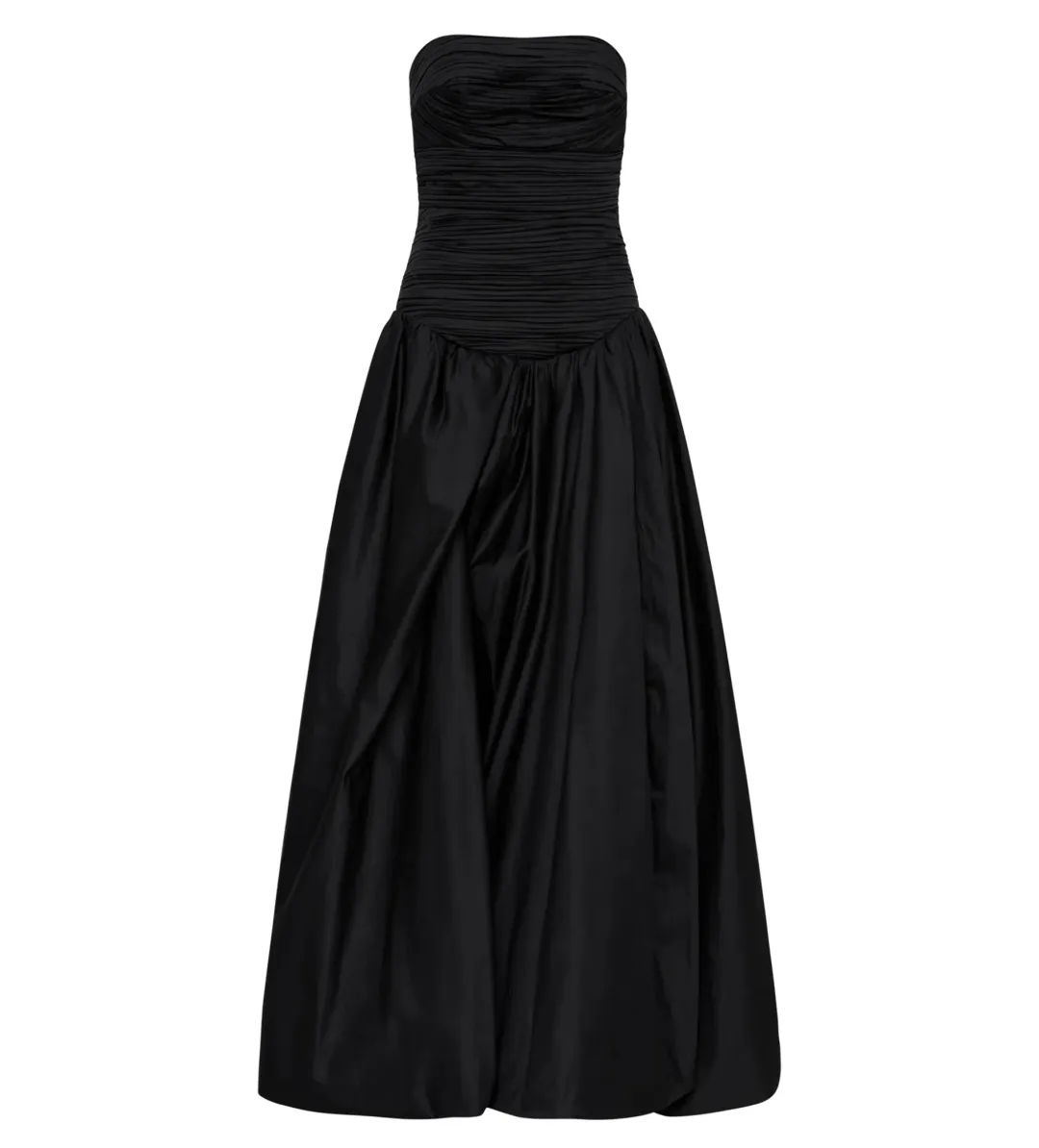 Aje Violette Bubble Hem Maxi Dress in Black Size XL / AU 14 for rent on The Volte - main image