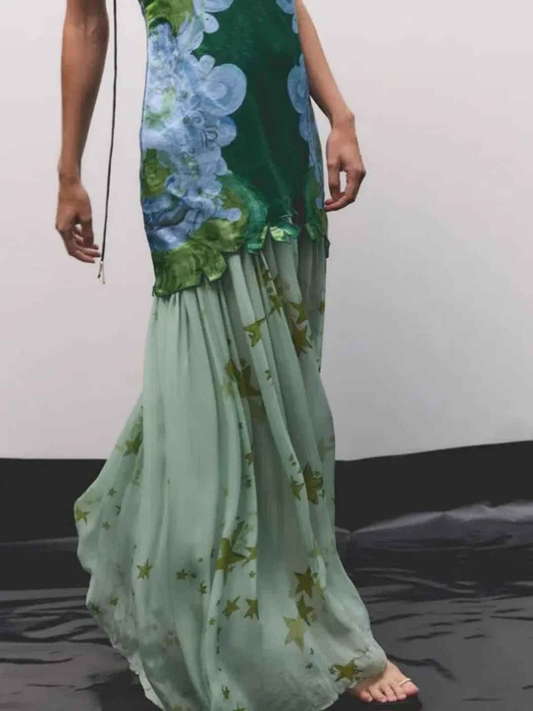 Antipodean Runaway Star Drop Waist Gown Size AU 10 for rent on The Volte - main image