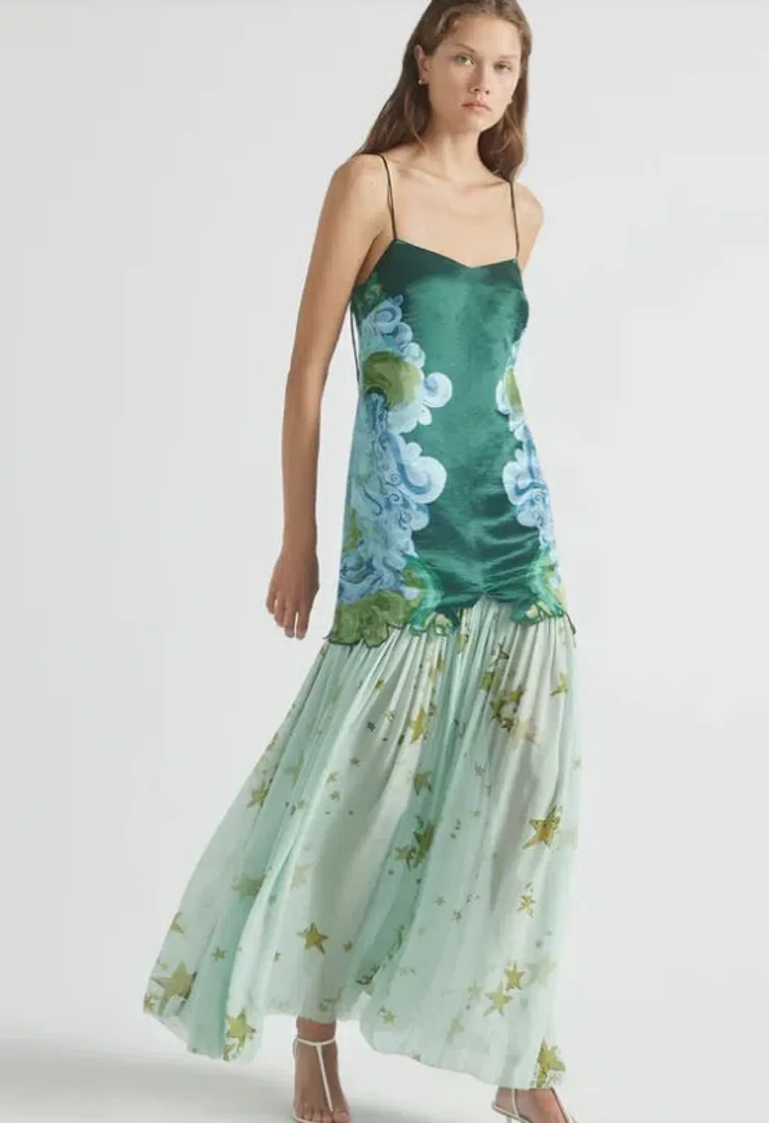 Antipodean Runaway Star Drop Waist Gown Size AU 10 for rent on The Volte - main image