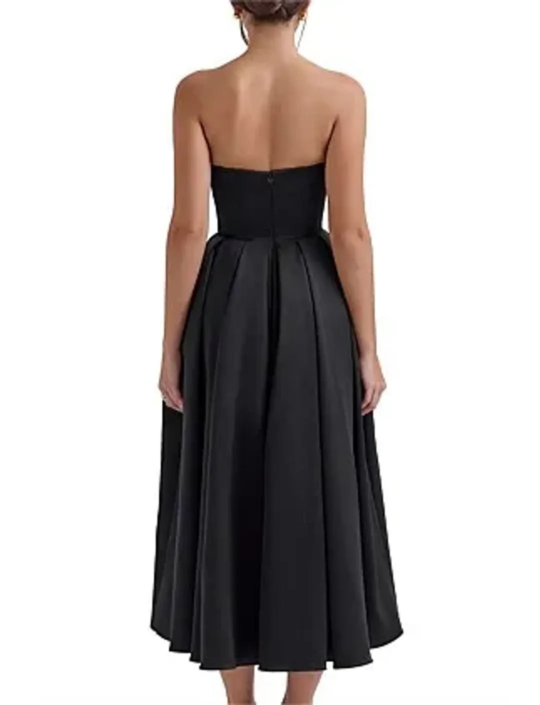 House Of CB Contessa Midi Dress Black Size AU 6 for rent on The Volte - main image