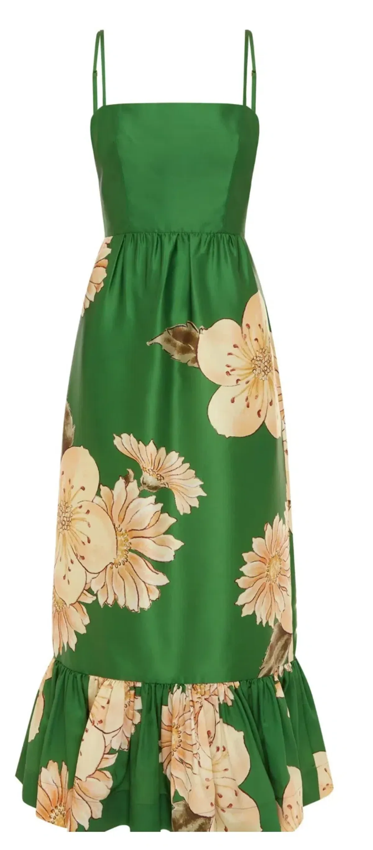 Alemais Sage Midi Dress Green Size 12 - Image 4