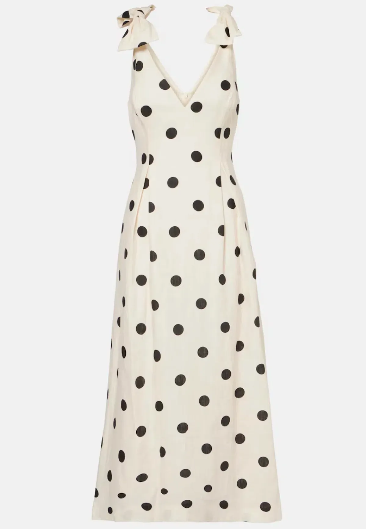 Zimmermann Crush V Neck Midi Dress Print Size 2/Au 12  - Image 3