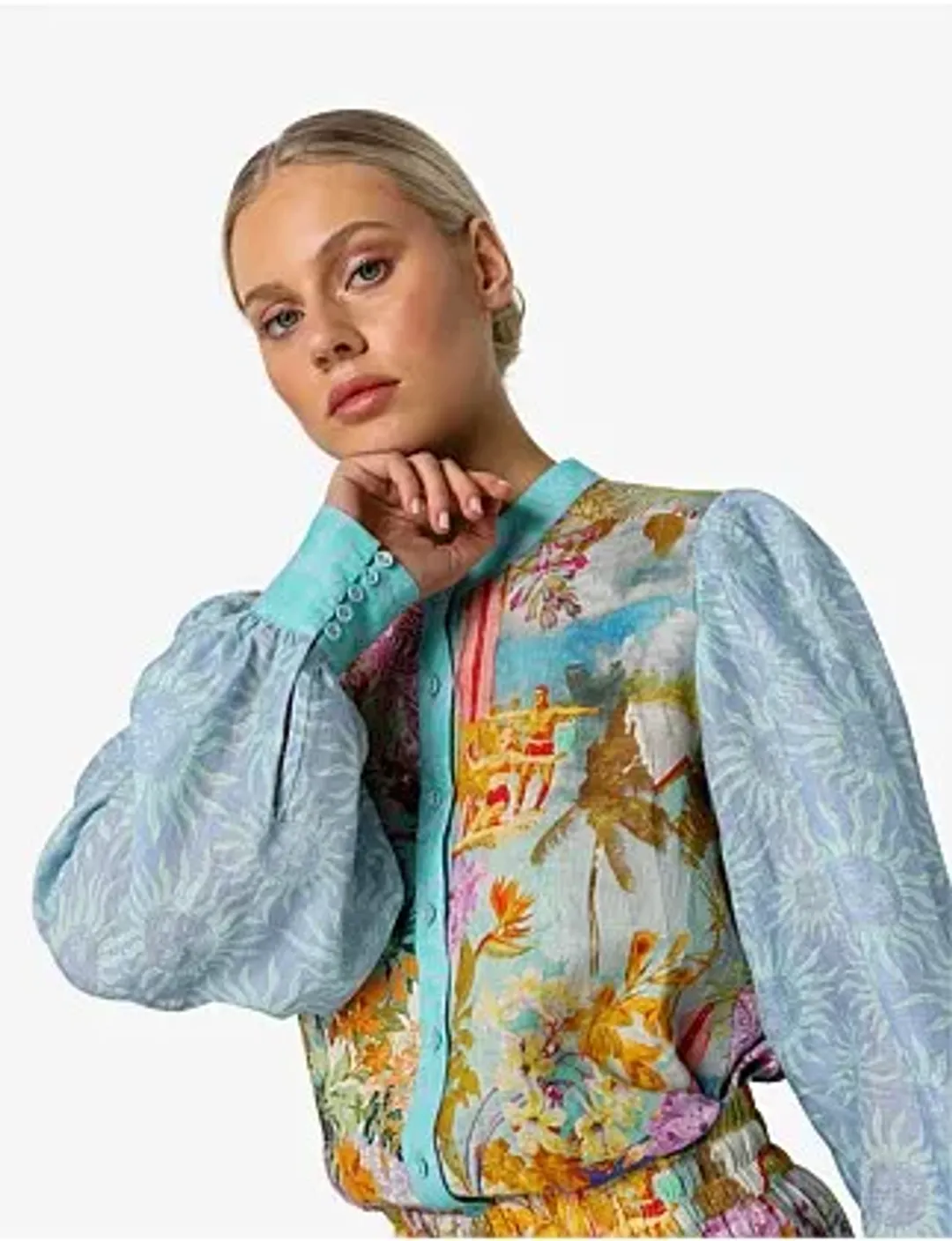 KACHEL PIPER LONG SLEEVE SHIRT SIZE 6/XS for rent on The Volte - main image